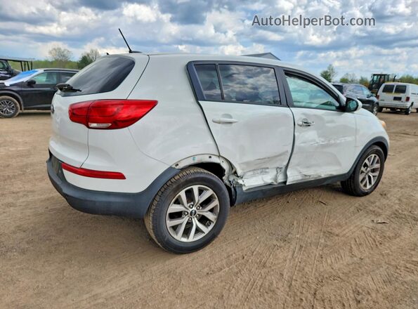 KNDPB3AC1G7812492 2016 KIA SPORTAGE White Rear right