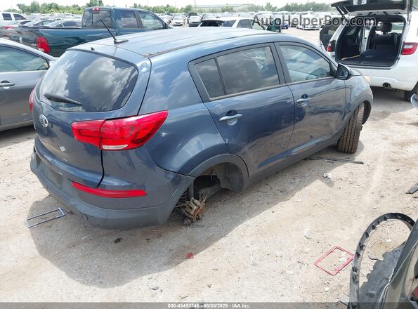 KNDPB3AC1G7856637 2016 KIA SPORTAGE Blue Հետևի աջ