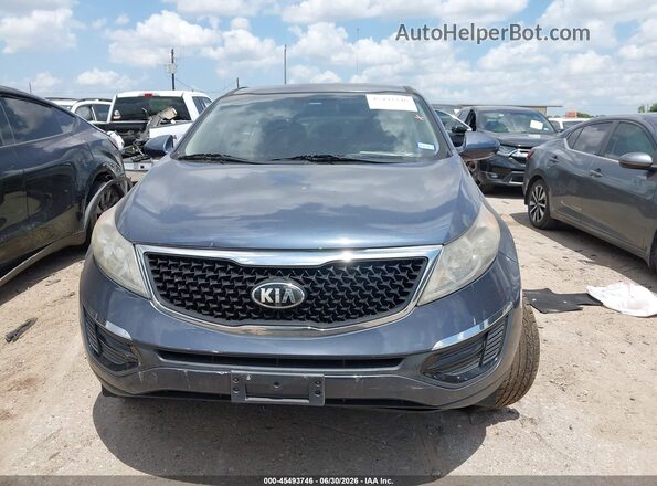 KNDPB3AC1G7856637 2016 KIA SPORTAGE Blue Սարքավորումների վահանակի տեսք