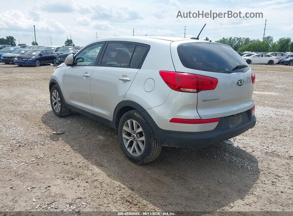 KNDPB3AC2G7861359 2016 KIA SPORTAGE Silver უკანა მარცხენა