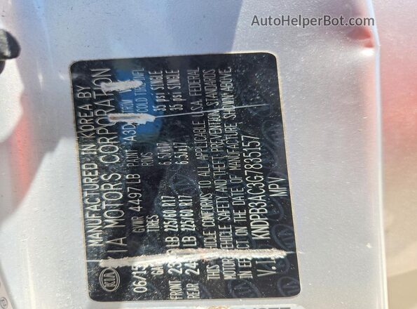 KNDPB3AC3G7835157 2016 KIA SPORTAGE Silver 