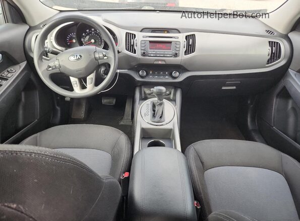 KNDPB3AC5G7808106 2016 KIA SPORTAGE Black Вид панелі приладів