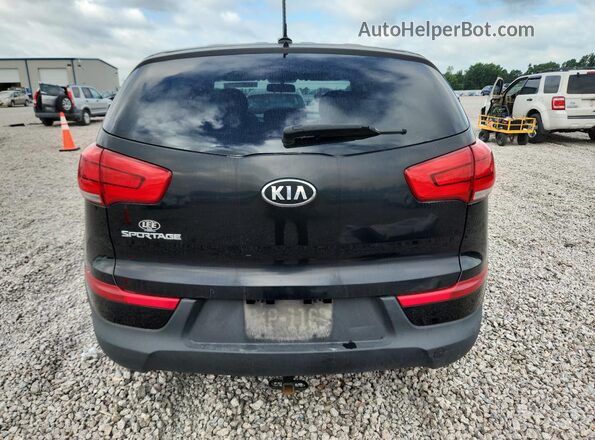 KNDPB3AC5G7808106 2016 KIA SPORTAGE Black Вид ззаду
