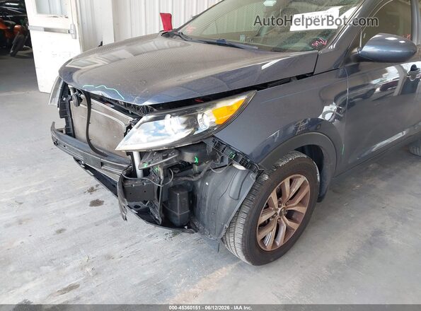 KNDPB3AC6G7844130 2016 KIA SPORTAGE Blue Դիմացի տեսք