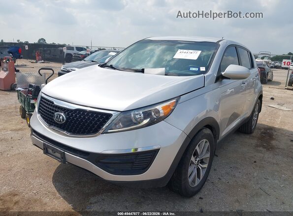 KNDPB3AC6G7857461 2016 KIA SPORTAGE Silver Przód lewy