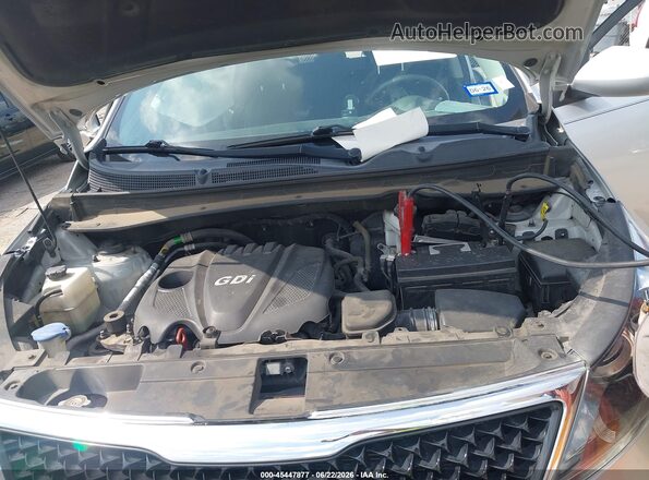 KNDPB3AC6G7857461 2016 KIA SPORTAGE Silver Widok z tyłu