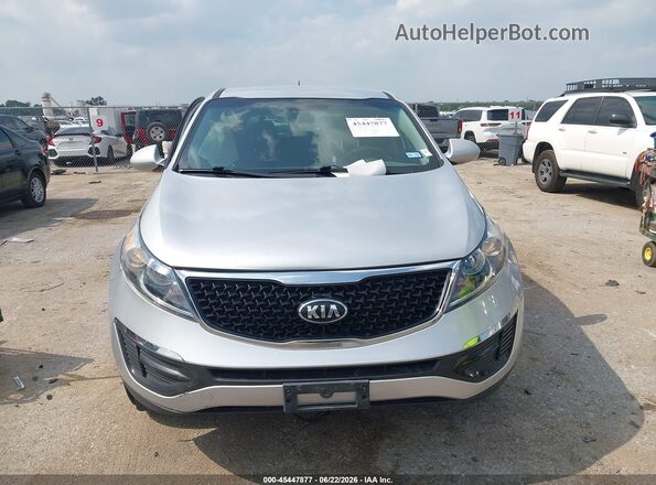 KNDPB3AC6G7857461 2016 KIA SPORTAGE Silver Widok zestawu wskaźników