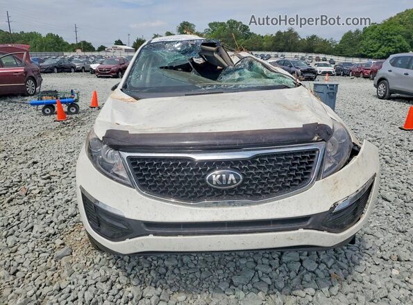 KNDPB3AC7G7806499 2016 KIA SPORTAGE White Դիմացի տեսք