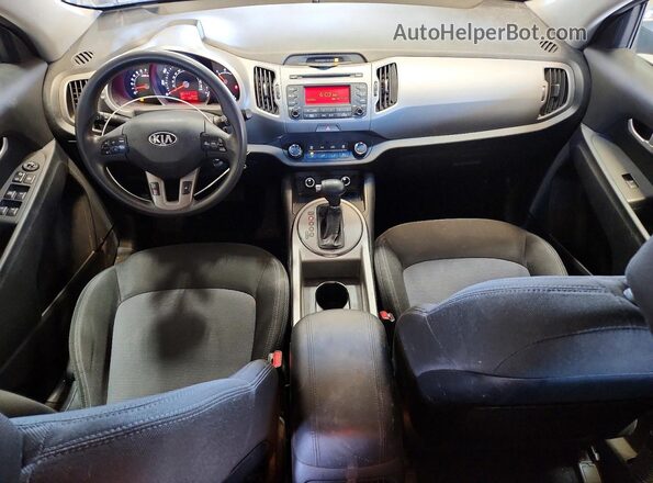 KNDPB3AC7G7823741 2016 KIA SPORTAGE Gray Առջևի վահանակի տեսք