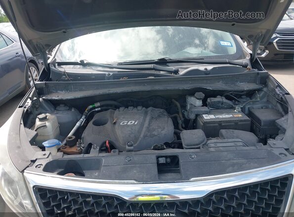 KNDPB3AC8G7844890 2016 KIA SPORTAGE Gray Вид ззаду