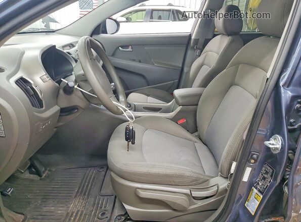 KNDPB3AC8G7846235 2016 KIA SPORTAGE Blue Սալոնի դիմացի տեսք