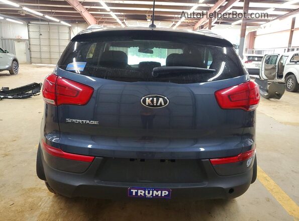 KNDPB3AC8G7846235 2016 KIA SPORTAGE Blue Հետևի տեսք