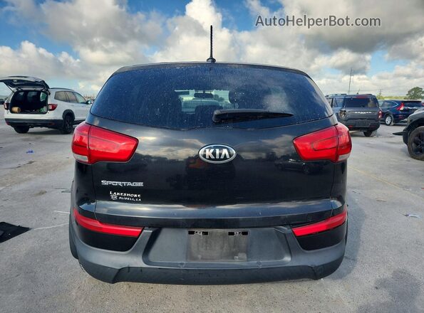 KNDPB3AC9G7822364 2016 KIA SPORTAGE Black Հետևի տեսք