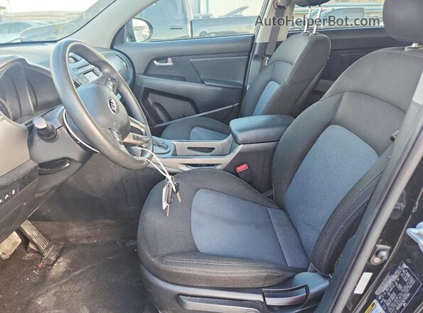 KNDPB3AC9G7822364 2016 KIA SPORTAGE Black Սալոնի դիմացի տեսք