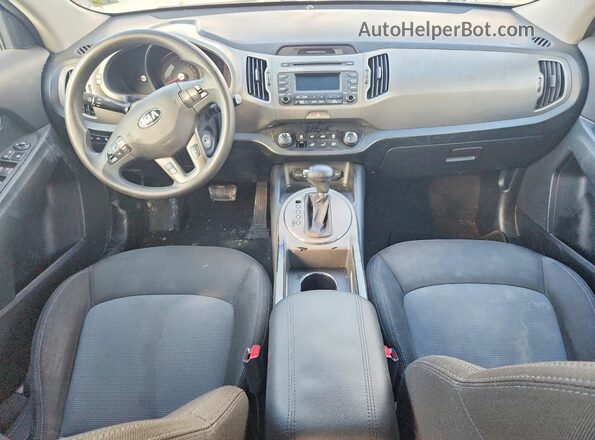 KNDPB3AC9G7822364 2016 KIA SPORTAGE Black Առջևի վահանակի տեսք