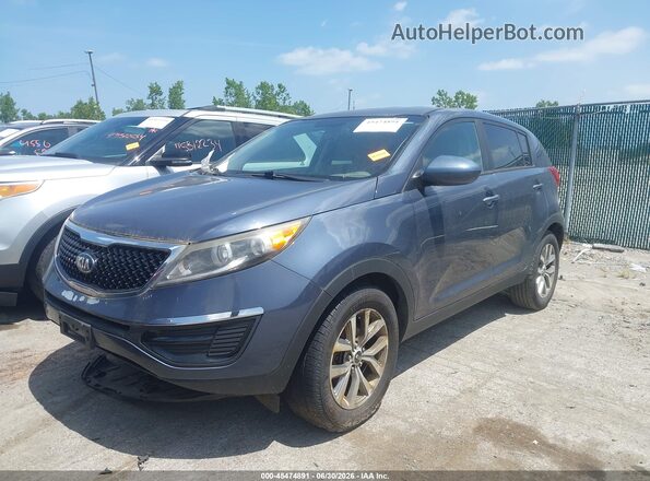 KNDPB3ACXG7812068 2016 KIA SPORTAGE Серый Передняя левая четверть