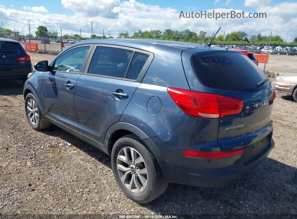 KNDPB3ACXG7868446 2016 KIA SPORTAGE Navy Задня ліва чверть