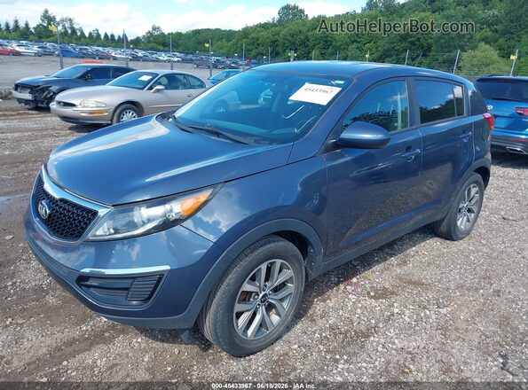 KNDPB3ACXG7868446 2016 KIA SPORTAGE Navy Передня ліва чверть