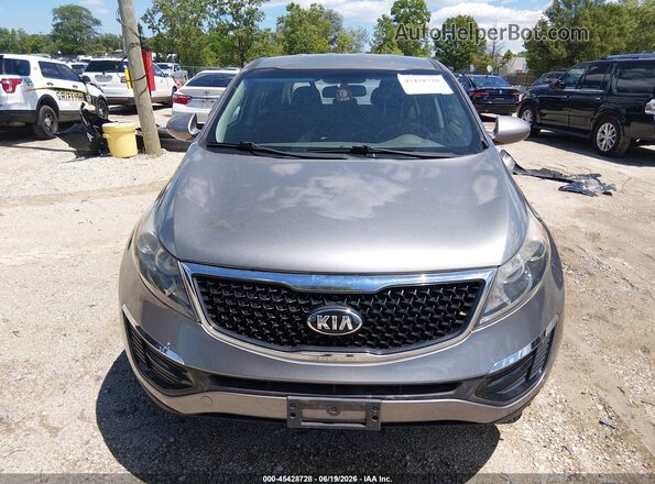 KNDPBCAC0G7877561 2016 KIA SPORTAGE Gray Սարքավորումների վահանակի տեսք