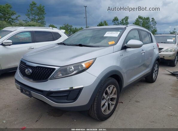 KNDPBCAC1G7801069 2016 KIA SPORTAGE Silver Передня ліва чверть
