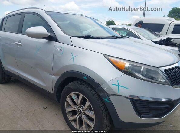 KNDPBCAC1G7801069 2016 KIA SPORTAGE Silver Вид спереду
