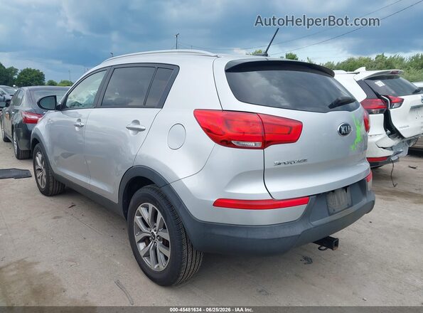 KNDPBCAC1G7801069 2016 KIA SPORTAGE Silver Задня ліва чверть