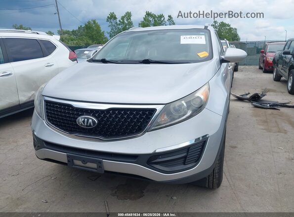 KNDPBCAC1G7801069 2016 KIA SPORTAGE Silver Вид щитка приладів