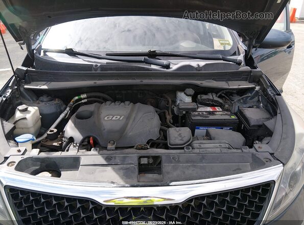 KNDPBCAC1G7811682 2016 KIA SPORTAGE Blue Widok z tyłu
