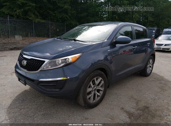 KNDPBCAC1G7811682 2016 KIA SPORTAGE Blue Przód lewy