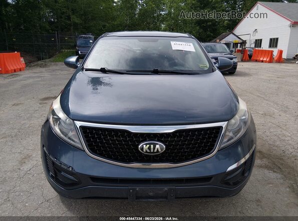 KNDPBCAC1G7811682 2016 KIA SPORTAGE Blue Widok wnętrza z tyłu