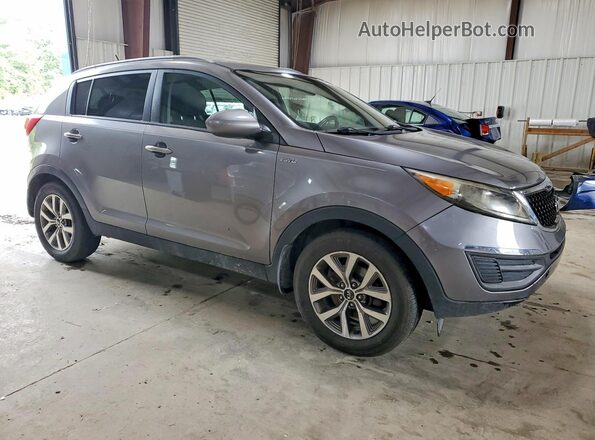 KNDPBCAC2G7876900 2016 KIA SPORTAGE Gray Delantero derecho