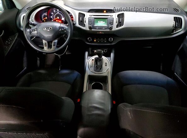 KNDPBCAC2G7876900 2016 KIA SPORTAGE Gray Vista del salpicadero