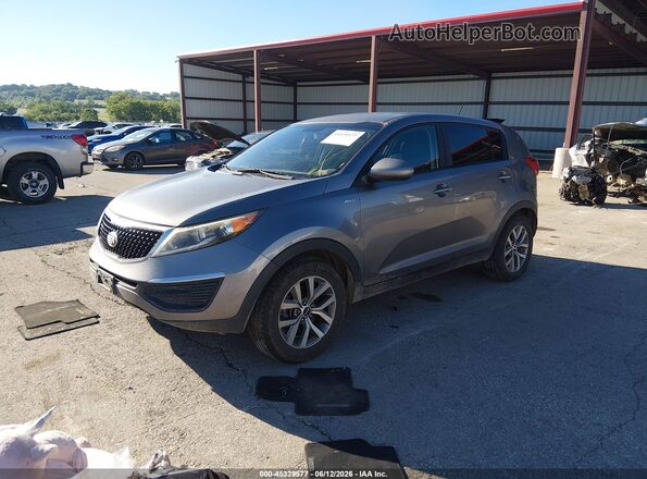 KNDPBCAC2G7878002 2016 KIA SPORTAGE Silver Vista tres cuartos delantera izquierda