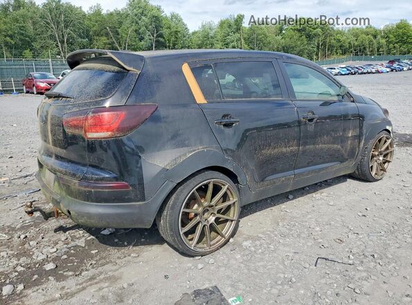 KNDPBCAC4G7806248 2016 KIA SPORTAGE Black Tył prawy
