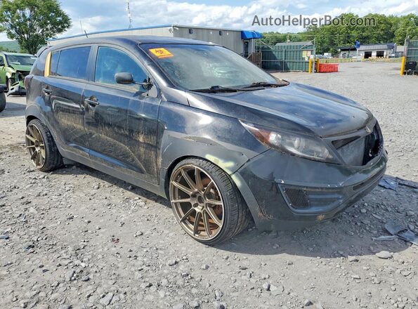 KNDPBCAC4G7806248 2016 KIA SPORTAGE Black Przód prawy
