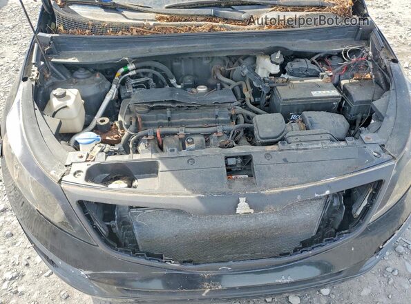 KNDPBCAC4G7806248 2016 KIA SPORTAGE Black Widok komory silnika