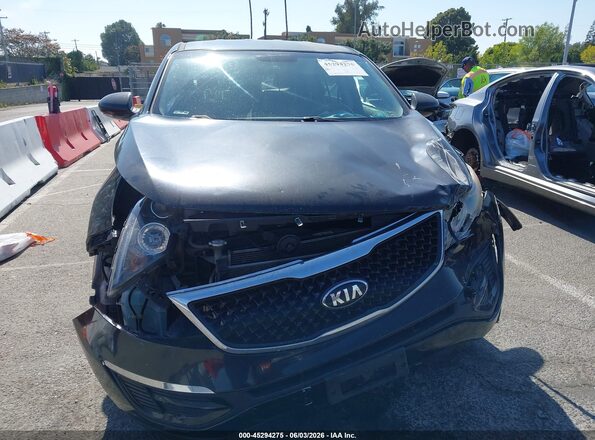 KNDPBCAC5G7853417 2016 KIA SPORTAGE Black Вид щитка приладів