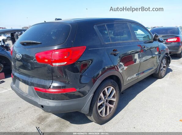 KNDPBCAC5G7853417 2016 KIA SPORTAGE Black Задня права чверть