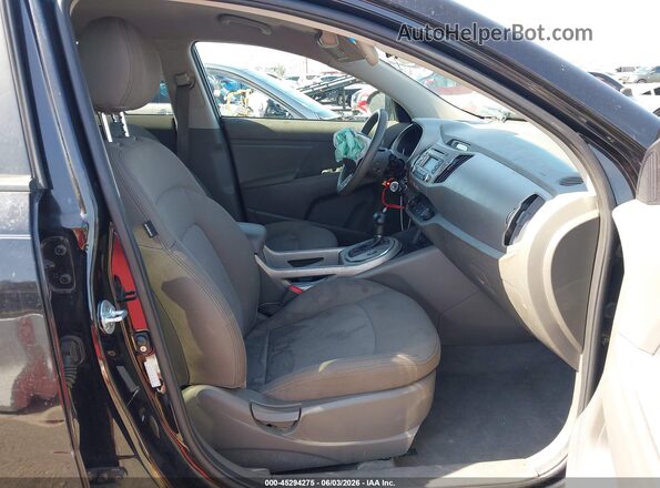 KNDPBCAC5G7853417 2016 KIA SPORTAGE Black Вид салону спереду