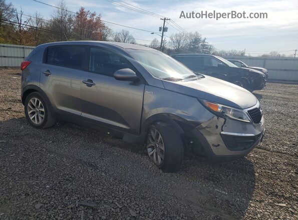 KNDPBCAC6G7858271 2016 KIA SPORTAGE Gray Przód prawy