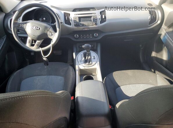 KNDPBCAC6G7858271 2016 KIA SPORTAGE Gray Widok deski rozdzielczej
