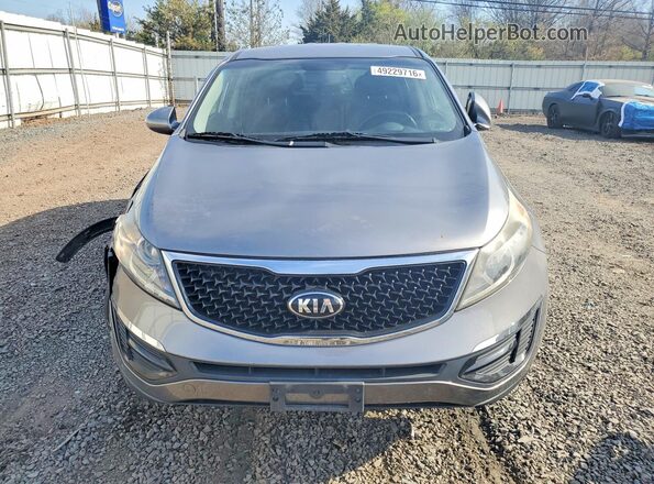 KNDPBCAC6G7858271 2016 KIA SPORTAGE Gray Widok z przodu