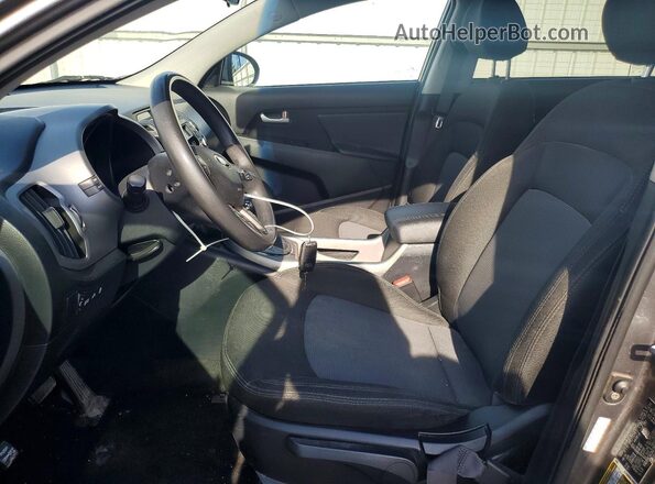 KNDPBCAC6G7858271 2016 KIA SPORTAGE Gray Widok wnętrza z przodu