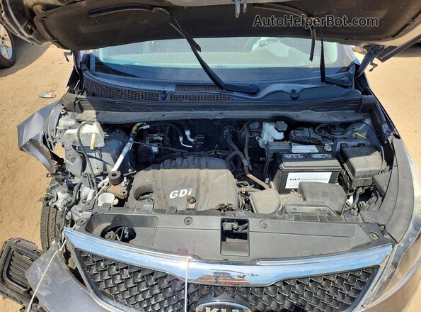 KNDPBCAC6G7872588 2016 KIA SPORTAGE Gray Rear interior view