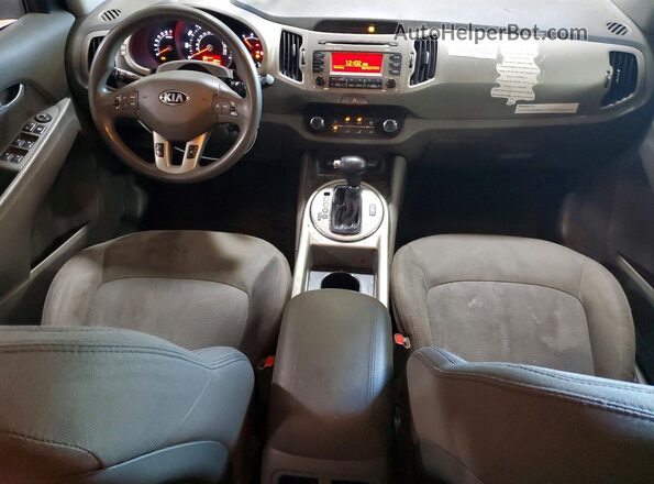 KNDPBCAC8G7831055 2016 KIA SPORTAGE Silver Dashboard view