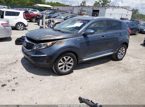 KNDPBCACXG7811776 2016 KIA SPORTAGE Blue Front left