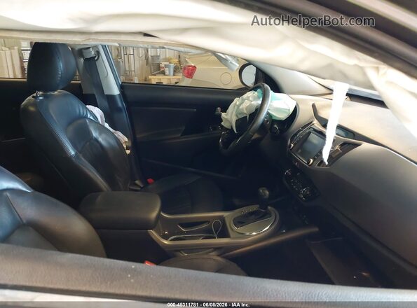 KNDPC3A60G7803709 2016 KIA SPORTAGE Gray Widok wnętrza z przodu