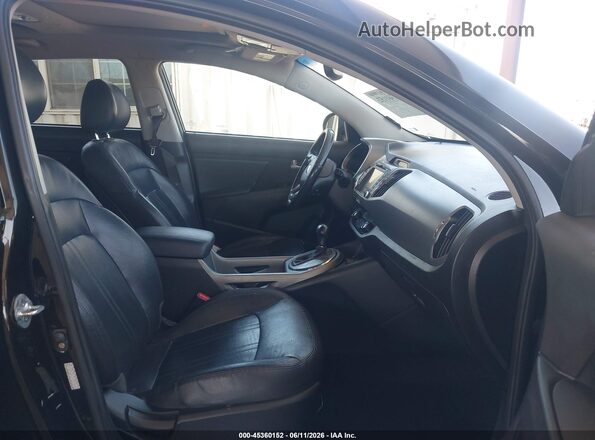KNDPC3AC6G7805664 2016 KIA SPORTAGE Black Սալոնի դիմացի տեսք