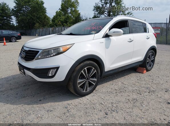 KNDPCCA63G7815899 2016 KIA SPORTAGE Белый Передняя левая четверть