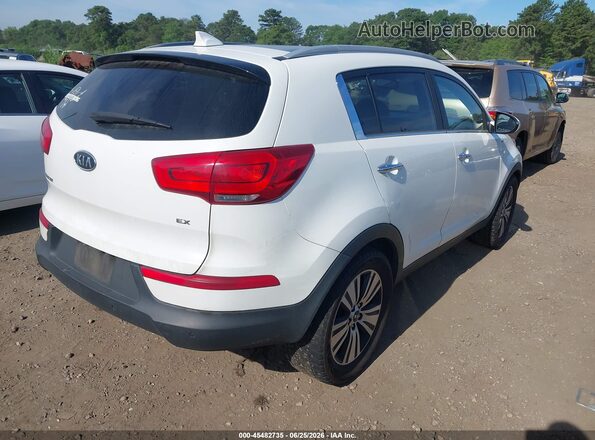 KNDPCCAC2G7867627 2016 KIA SPORTAGE White Rear right